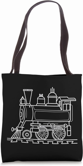 Railroad Railroader Railway Track Tote Bag