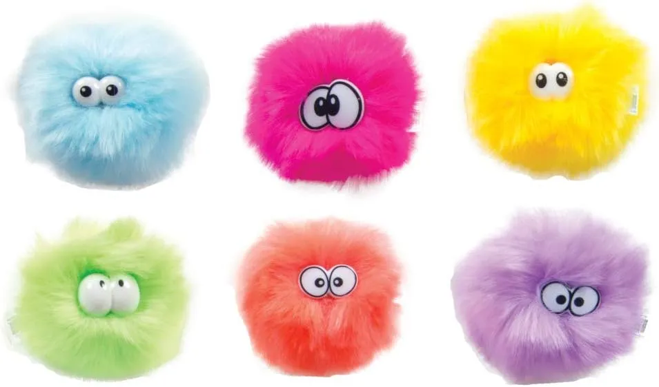Raymond Geddes Furry Face Locker Buddies Plush Magnets for Kids (Pack of 24)