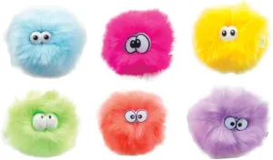 Raymond Geddes Furry Face Locker Buddies Plush Magnets for Kids (Pack of 24)