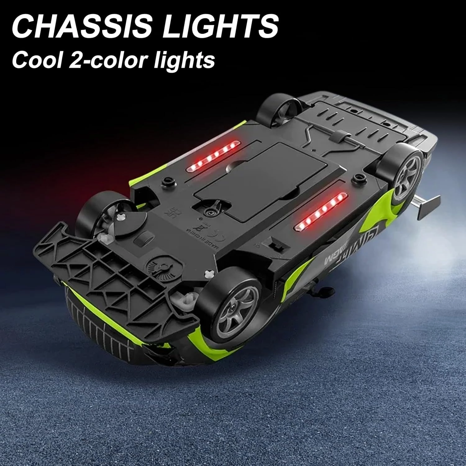 RC Drift Car, 1:16 Scale Remote Control Car 25KM/H 4WD High Speed Remote Control Cars with LED Lights Extra Tires 4WD Hobby RC Cars GTA Model Toy Gifts for Kids Adults