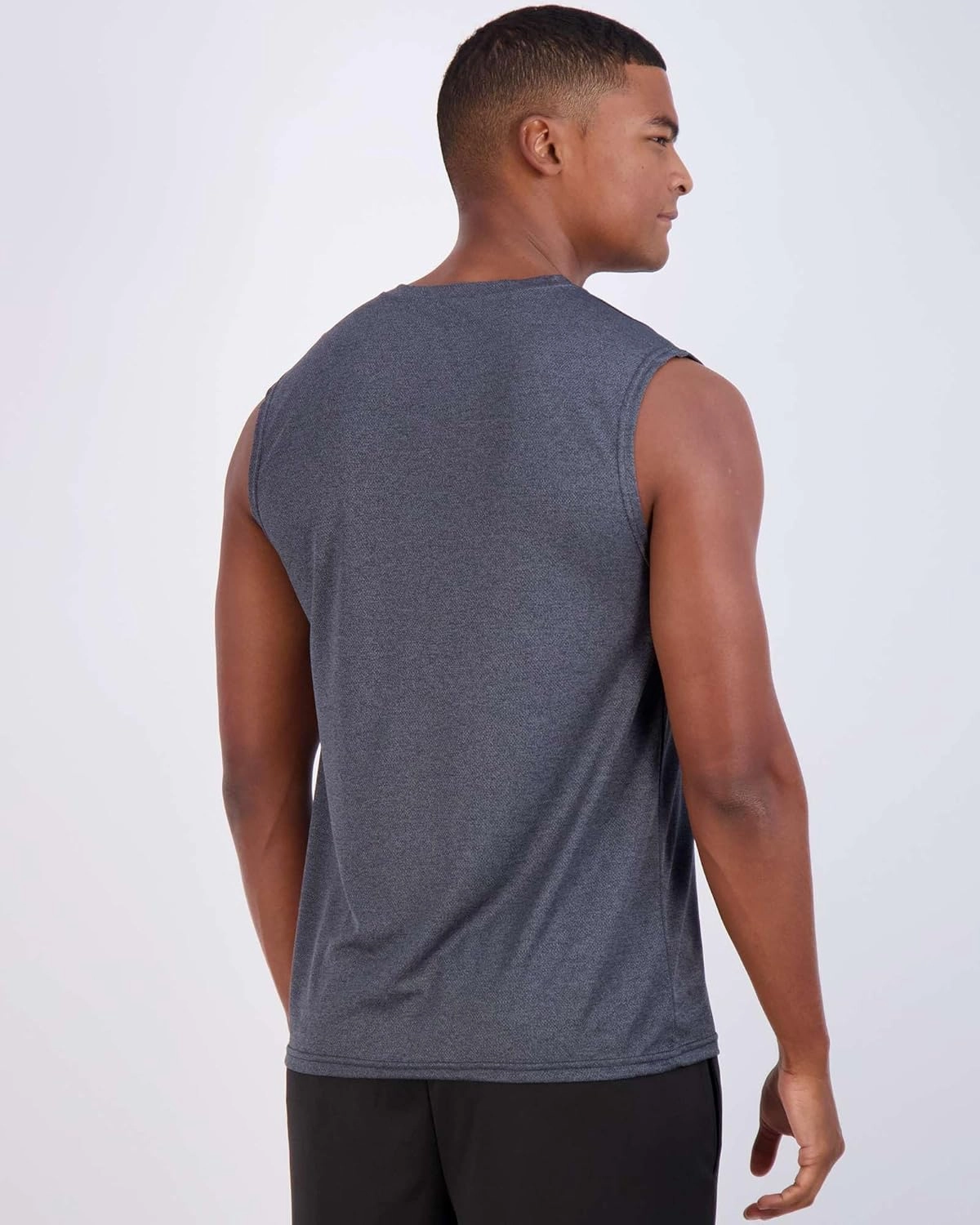 Real Essentials 5 Pack: Men's Mesh Active Athletic Tech Tank Top - Workout & Training Activewear (Available in Big & Tall)