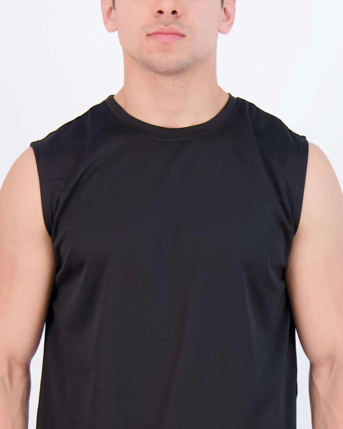 Real Essentials 5 Pack: Men's Mesh Active Athletic Tech Tank Top - Workout & Training Activewear (Available in Big & Tall)