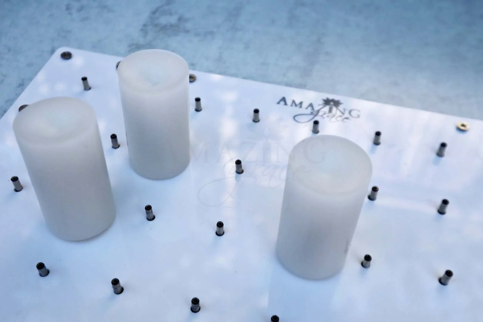 Remote Series: 4 Easy Group of 56 Rechargeable Candle Set includes 1x20 Ports   1X45 Ports Charging Boards