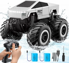 Remote Control Car Off-Road Pick-up Truck, 4WD Waterproof RC Trucks Toy RC Cars for All Terrain, 1:16 Scale Hobby Monster Truck Toys 2.4GHz Vehicles Kids Gifts for Boys/Girls Age 6 7 8 9 10-12 