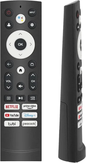 Replacement for Hisense tv Remote, ULED Google tv Remote, with Voice-Control, Bluetooth. Compatible with Hisense 4K ULED Google TV, Mini-LED/ULED Google TV. 1 Year Warranty.