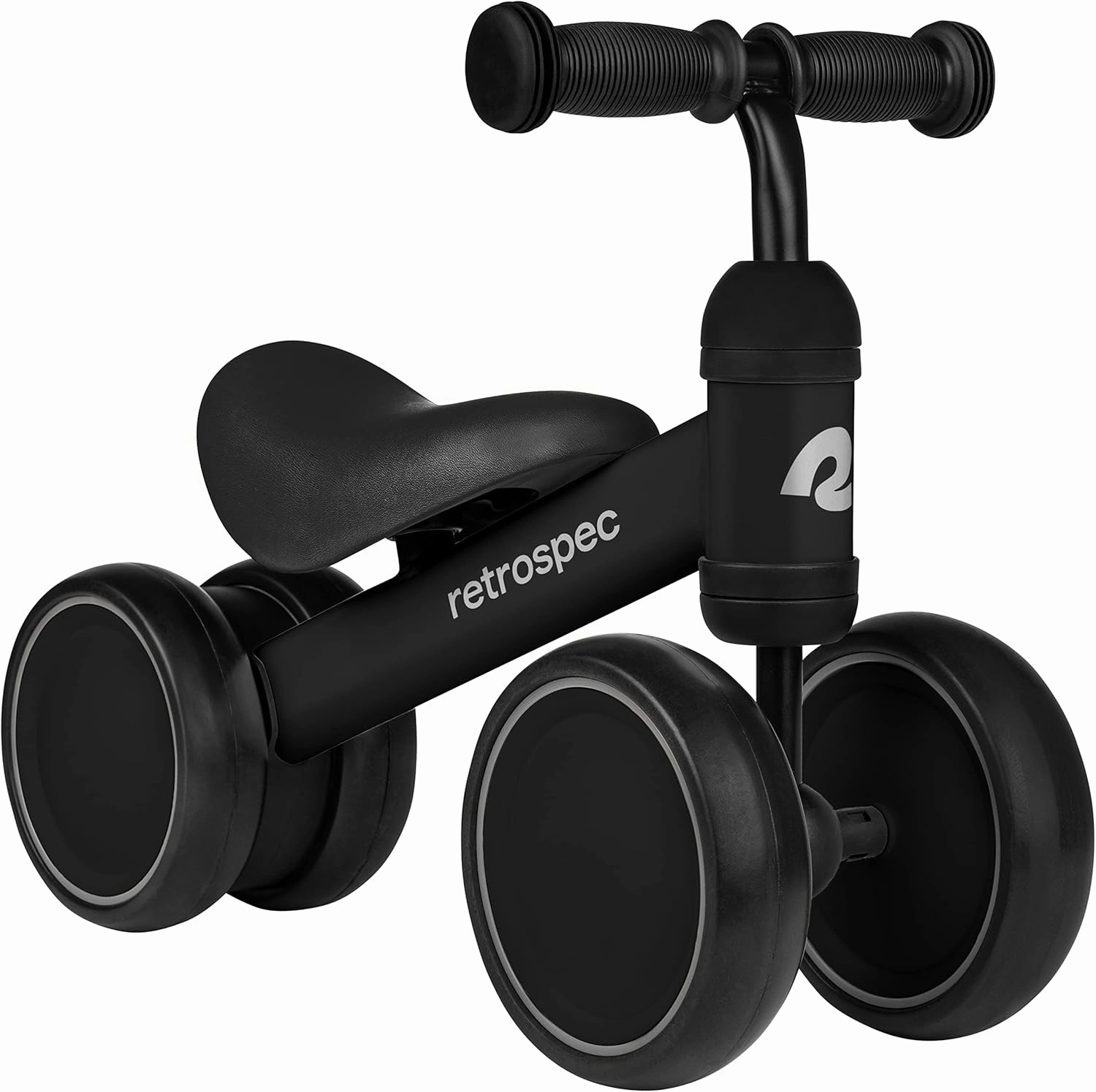 Retrospec Cricket Baby Walker 4-Wheel Balance Bike for Ages 12-24 Months Toddlers | First Birthday Gift - Toddler Bicycle Toy for 1 Year Old’s - Ride On Toys for Boys & Girls