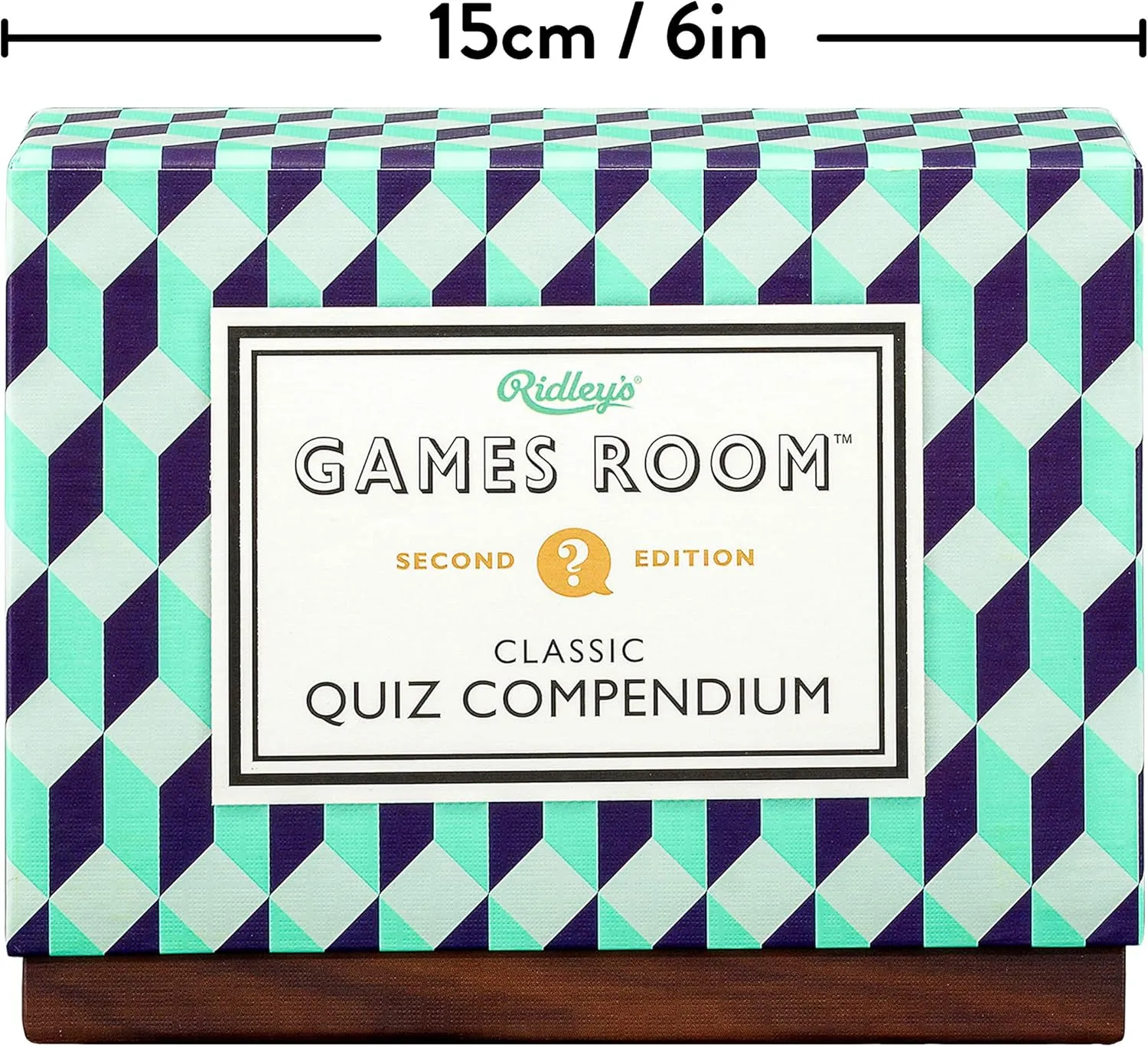 Ridley’s Classic Quiz Compendium – After Dinner Trivia Game for 2  Players – Includes 70 Unique Questions Cards – Fun Family Game – Makes a Great Gift