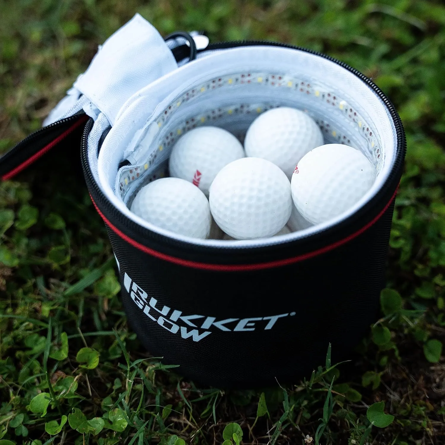 Rukket Glow Quick Charger, LED Recharging Bag for Glow-in-The-Dark Golf, Kickball, Dodgeball, Flag Football, Baseball, Softball, Badminton, Pickleball, and More