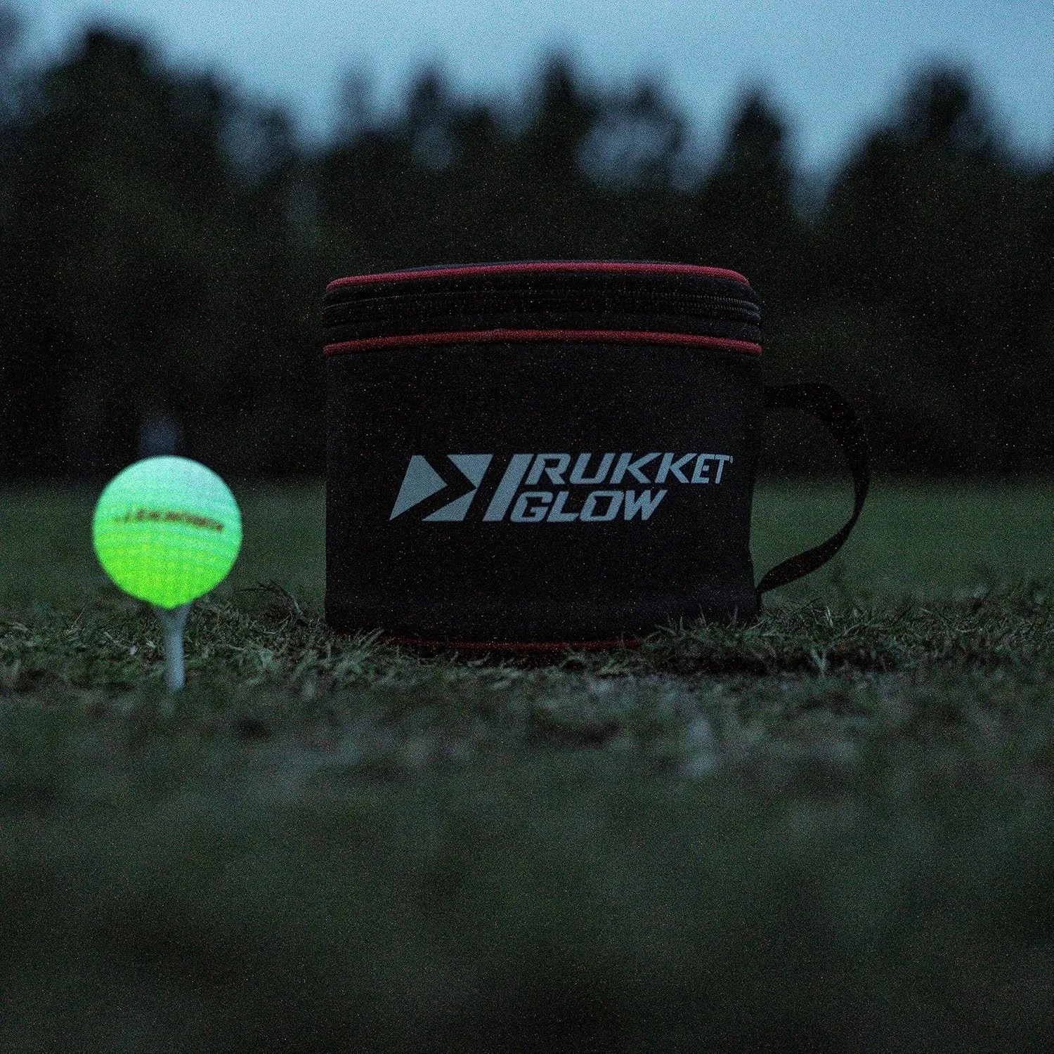 Rukket Glow Quick Charger, LED Recharging Bag for Glow-in-The-Dark Golf, Kickball, Dodgeball, Flag Football, Baseball, Softball, Badminton, Pickleball, and More