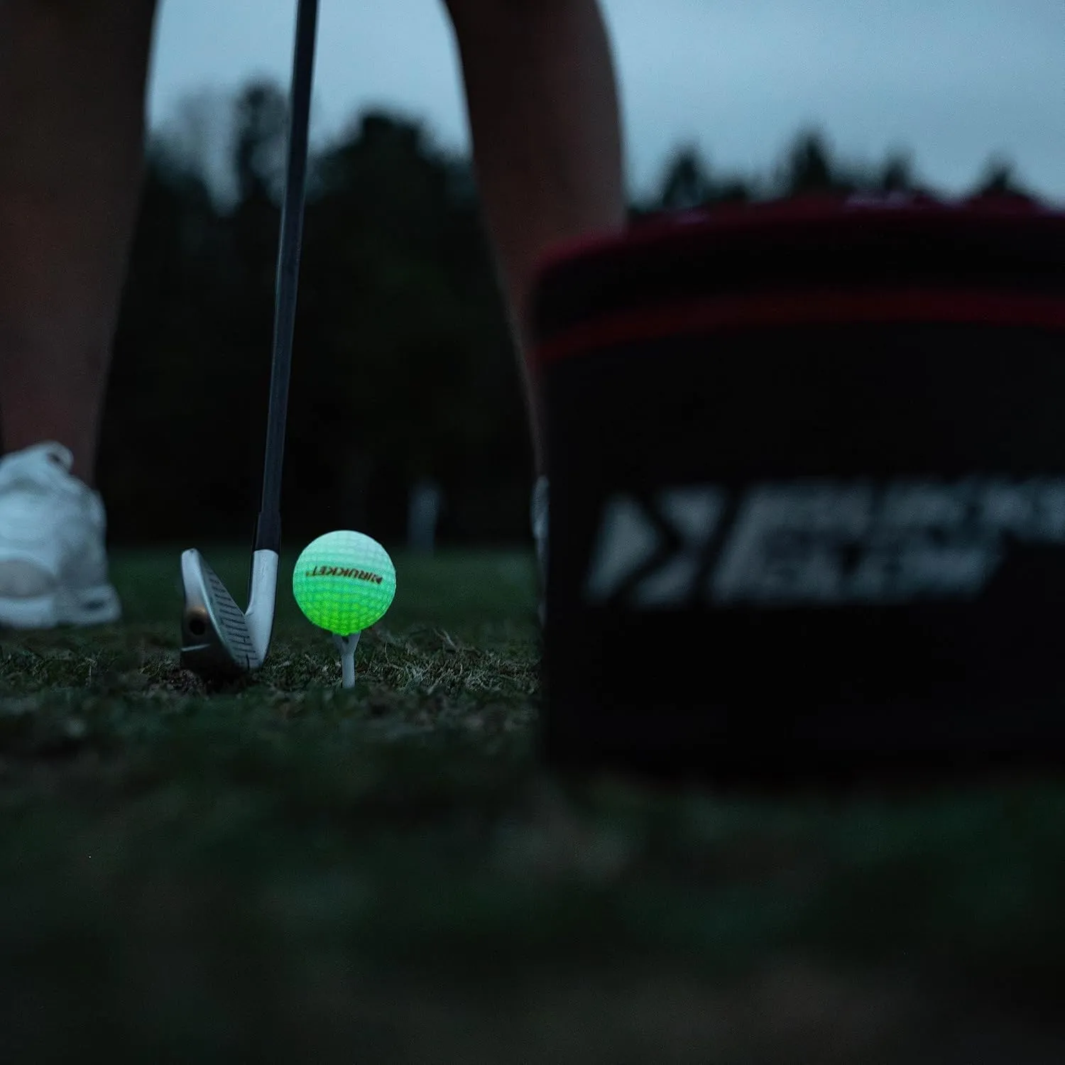 Rukket Glow Quick Charger, LED Recharging Bag for Glow-in-The-Dark Golf, Kickball, Dodgeball, Flag Football, Baseball, Softball, Badminton, Pickleball, and More