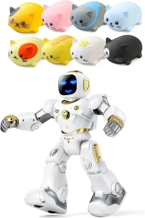 Ruko 1701 Musical Cats Piano Keyboards and 1088 Smart Robot for Kids