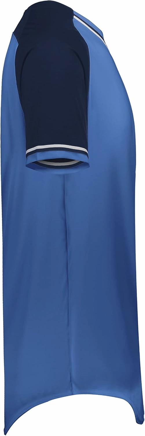 Russell Athletic Men's Classic V-Neck Baseball Jersey: Vintage Appeal, with Dri-Power Moisture-Wicking