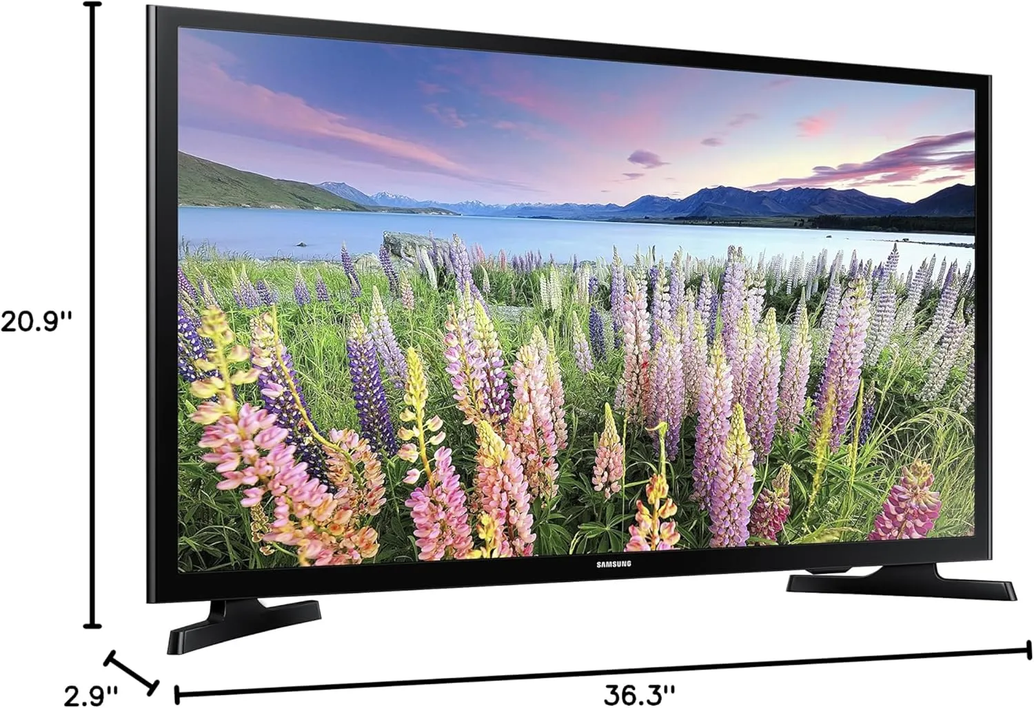 SAMSUNG 40-inch Class LED Smart FHD TV 1080P (UN40N5200AFXZA, 2019 Model), Black