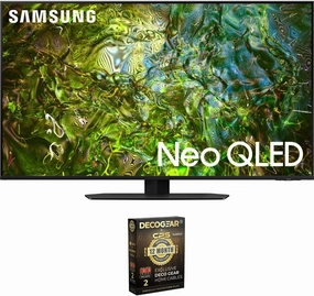 Samsung QN65QN90DA 65 Inch Neo QLED 4K Smart TV (2024) Bundle with 1 YR CPS Enhanced Protection Pack