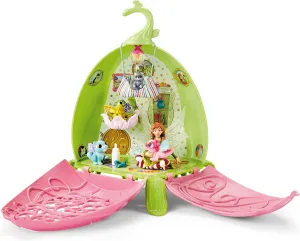Schleich bayala 11-Piece Fairy Marween's Animal Playschool with Fairy and Baby Dragon Playset - Fairy Animal Playset with Magical Baby Pet Animals, Toys for Boys and Girls, Gift for Kids Age 5 