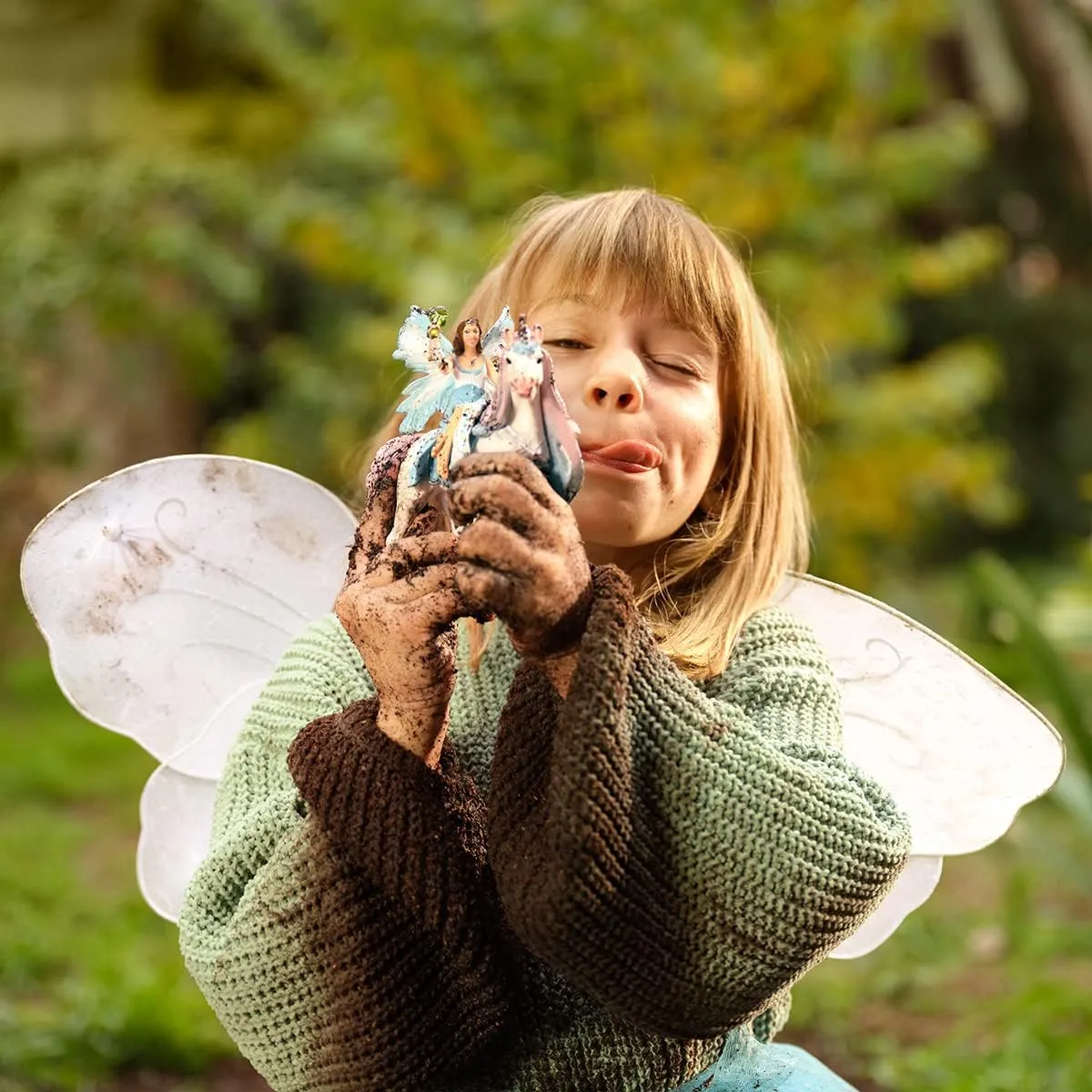 Schleich bayala Fairy Princess Eyela with Sparkly Unicorn Toy from The Princess and the Movie for Kids Ages 5-12