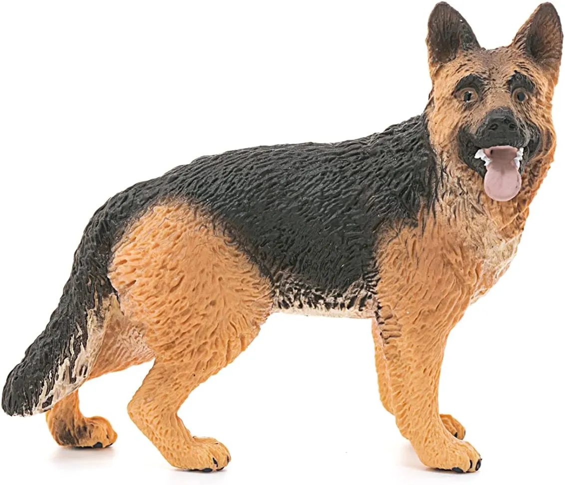 Schleich Farm World, Realistic Animal Toys for Boys and Girls, German Shepherd Dog Toy Figurine, Ages 3 
