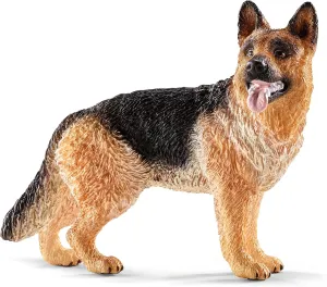 Schleich Farm World, Realistic Animal Toys for Boys and Girls, German Shepherd Dog Toy Figurine, Ages 3 