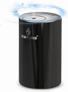 Sentiment Diffuser,Sentiment Air Diffuser Hotel Collection - Portable & Smart & Cordless Design, for 3 Cold Mist & Timer 1/2/3H (Black)