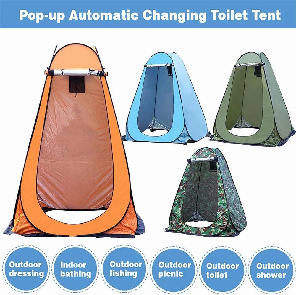 Shower Privacy Tent Portable Changing Dressing Room Camping Pop Up Toilet Tents Outdoor Backpack Shelter Canopy for Fishing Hiking Picnic