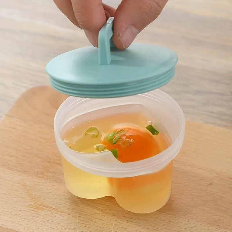 Silicone Egg Cooker - 4 Pack Steamer Molds for Perfect Eggs