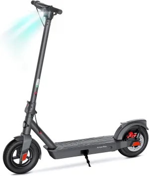 SISIGAD Electric Scooter Adults 10" Tires, 600W Peak Motor, Max 22 MPH Speed, 30 Miles Long Range, Portable Folding E-Scooter for Commuting with Dual Brakes, LCD Display APP Control