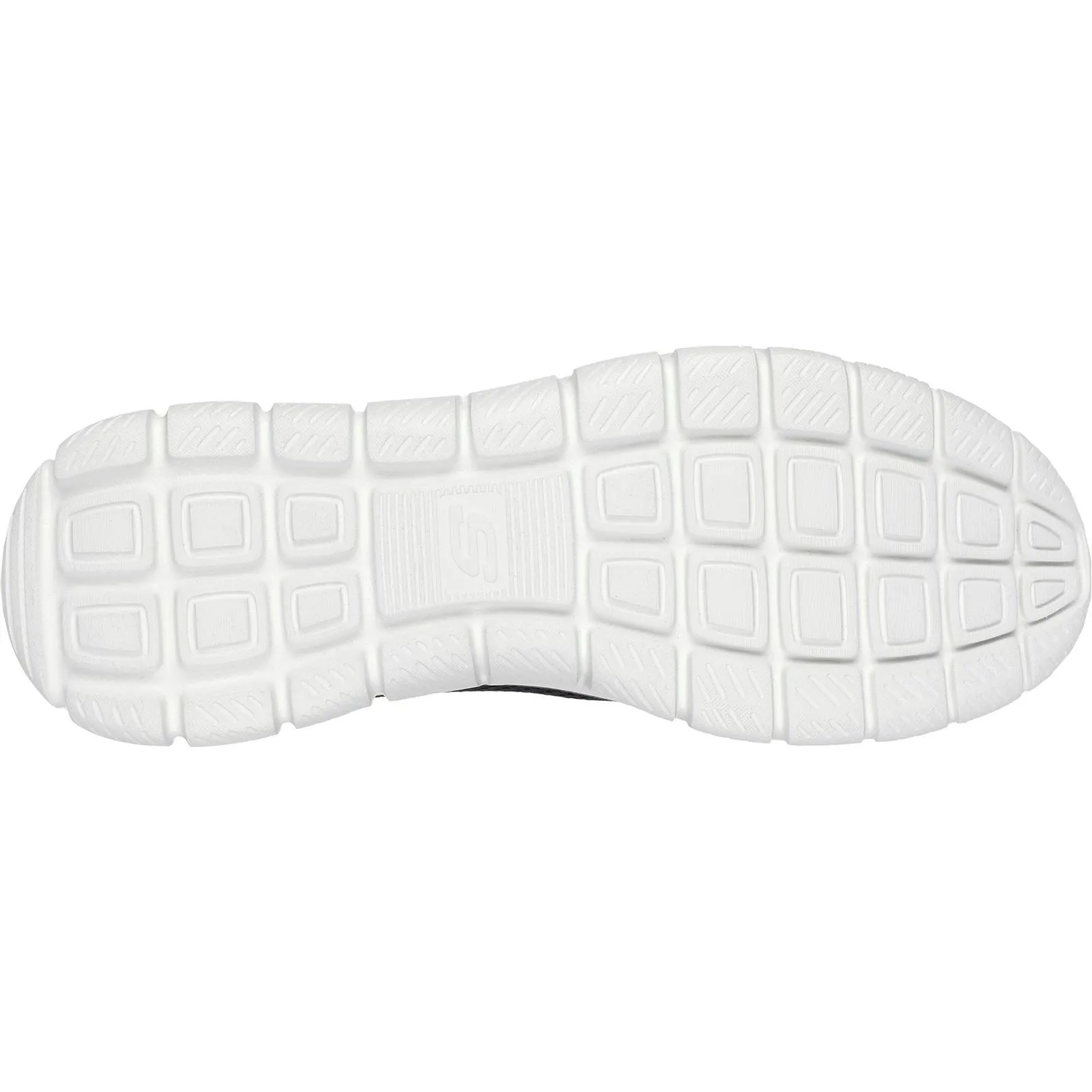 Skechers Track Glendor Polyester Men's Navy/Lime Trainers