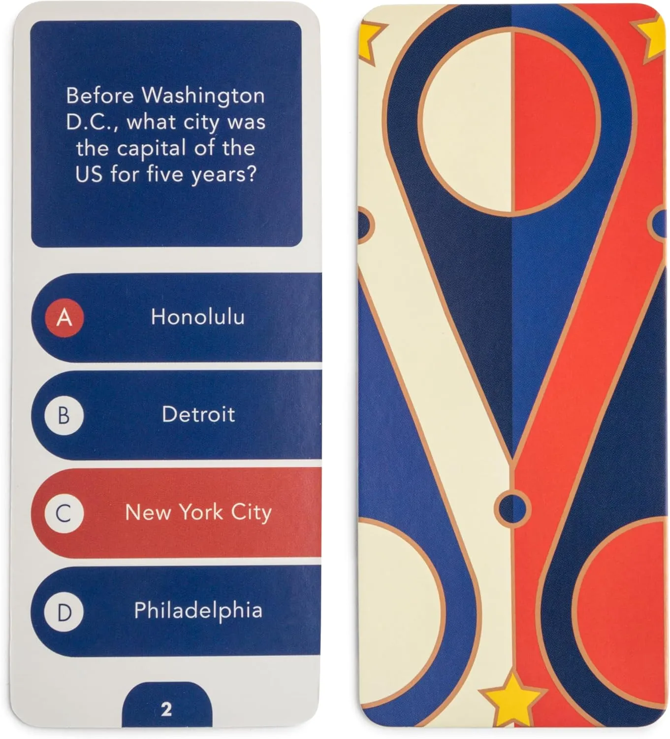 Skyline Collection Trivia Set - American Travel Trivia, 140 Question Cards - Game Night Entertainment for Families & Friends