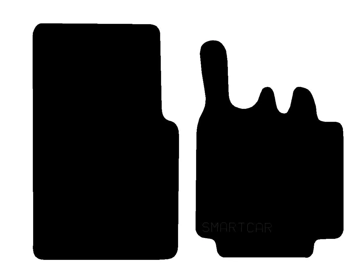 SMART For Two (2 Pce Set)2003-2007  - Tailored Car Carpet Car Mats
