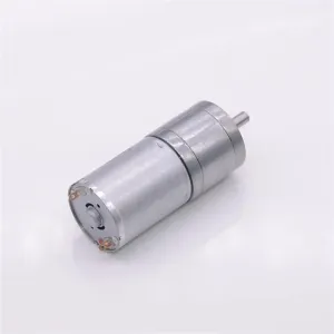 Smell Motor JGA25-370 Mini DC Gear Motor, 6V 12V 24V Motor, 12-1931rpm, Low Speed Motor, for DIY Smart Car Robot, Tools (Size : 35, Color : 6V)
