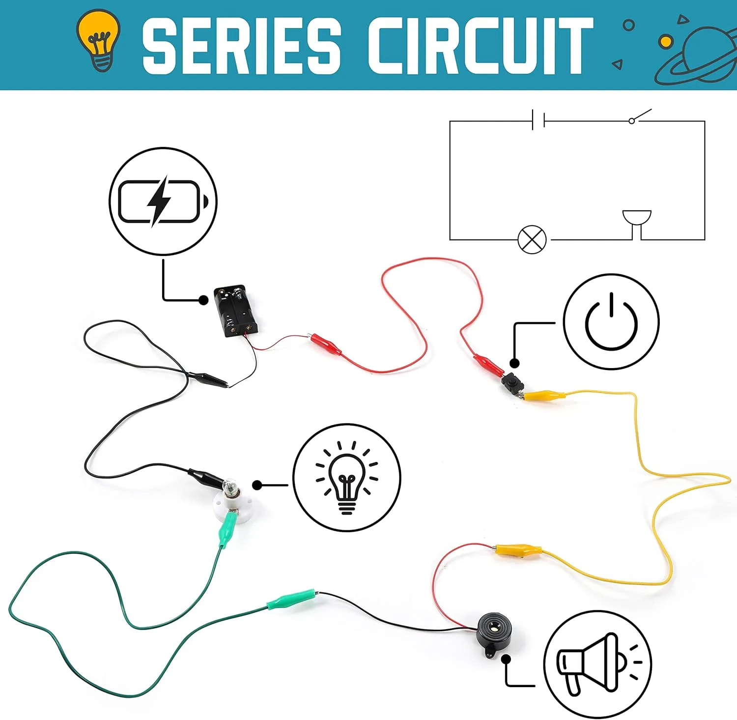 Sntieecr Electric Circuit Motor Kit with Solar Panel, Solar Motor Kit for Kids Science Experiment Educational Montessori Learning Kits, DIY STEM Science Project for Boys and Girls