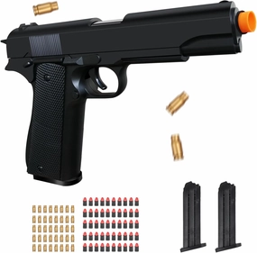 Soft Bullet Toy Gun for Boys, Toy Guns with Shell Ejecting, Toy Foam Blasters & Guns, Gift Box for Christmas Birthday for Boys Girls Adults Age 8 