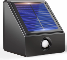 Solar Driveway Alarm Wireless Outdoor Weather Resistant Motion Sensor & Detector-Security Alert System-Bird Chirping Box, 90db Alert System, DIY Security Alert System for Home & Property