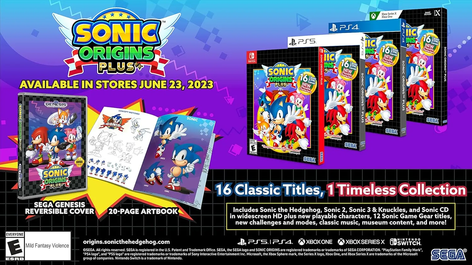 Sonic Origins Plus - Nintendo Switch