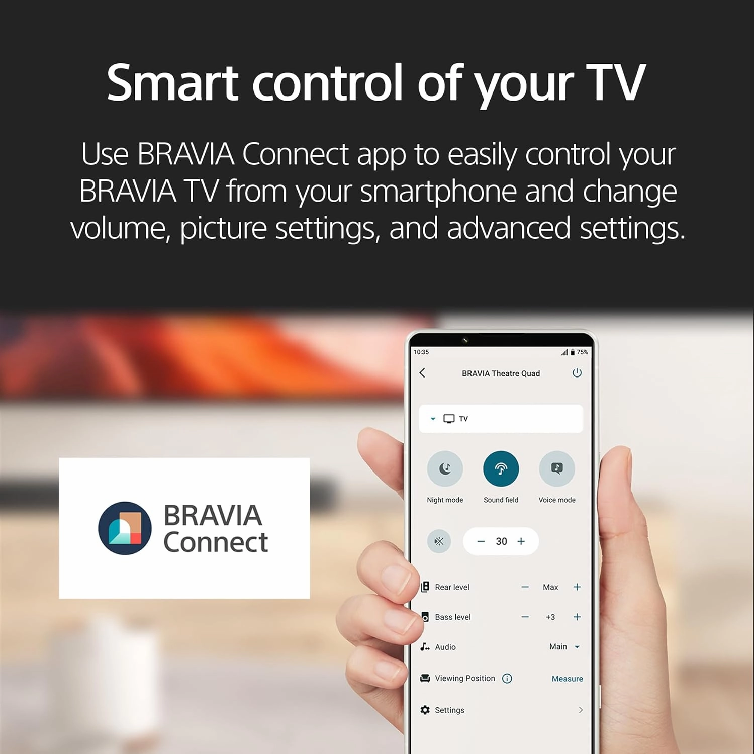 Sony 65 Inch Mini LED QLED 4K Ultra HD TV BRAVIA 9 Smart Google TV with Dolby Vision HDR and Exclusive Features for PlayStation 5 (K-65XR90), 2024 Model