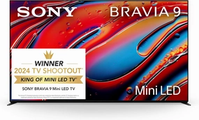 Sony 65 Inch Mini LED QLED 4K Ultra HD TV BRAVIA 9 Smart Google TV with Dolby Vision HDR and Exclusive Features for PlayStation 5 (K-65XR90), 2024 Model