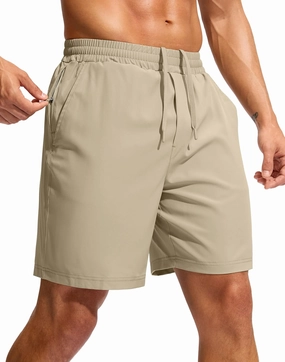 Soothfeel Men's Athletic Workout Shorts with Zipper Pocket 5"/7" Running Gym Shorts for Men Lightweight Quick Dry Tennis
