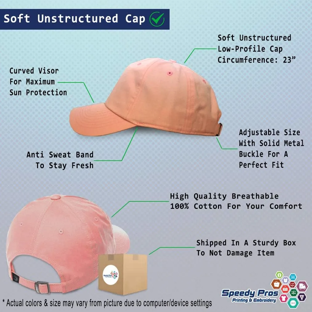 Speedy Pros Soft Baseball Cap 1St Class Petty Officer Embroidery Insignias Twill Cotton Dad Hats for Men & Women