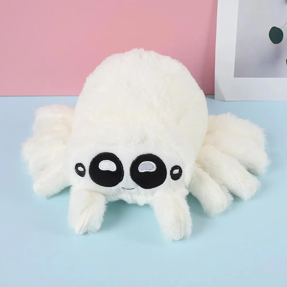 Spider Plush Toy 9 inches - This Cute Spider Plush Animal Toy, is Perfect for Birthday Gifts, Halloween, and Valentine's Day Alone!