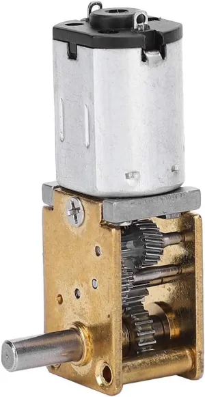 Stable Brush Dc Electronic Starter Worm Gear Electronic Starter, Sturdy Mini Gear Electronic Starter, for Electronic Locks Smart Car