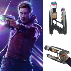 Star Lord Blaster Resin 1:1 Replica Toys Cosplay The Galaxy Peter Quill Cosplay Movie Props Toys for Kids Adult (2pcs)