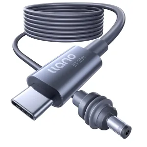 Starlink Mini Cable 16FT Starlink Mini USB C to DC Power Cable Cord 100W Input USB Type C to DC Cable, DC Power Cable Direct to USB-C for Starlink Mini Work with 100W  PD Source Waterproof 18AWG 5M