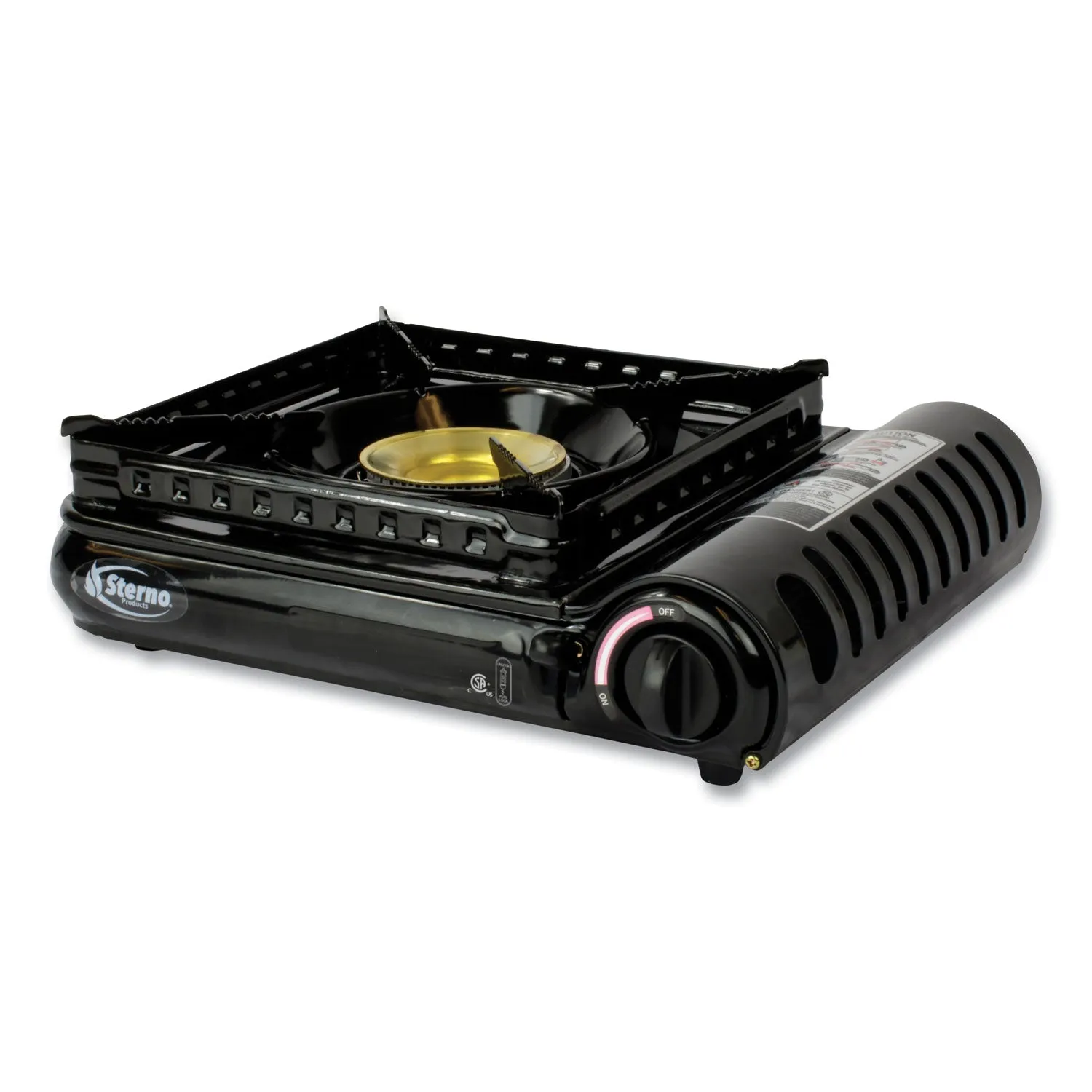 Sterno® Butane Stoves, 15,000 Btu, Piezoelectric Ignition, 13 X 11 X 3.75
