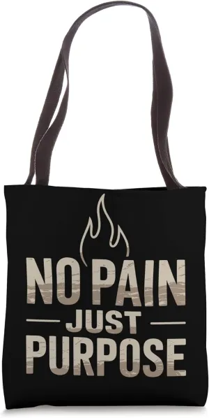 Stoic Runner Running Discipline Motivation Memento Mori Tote Bag