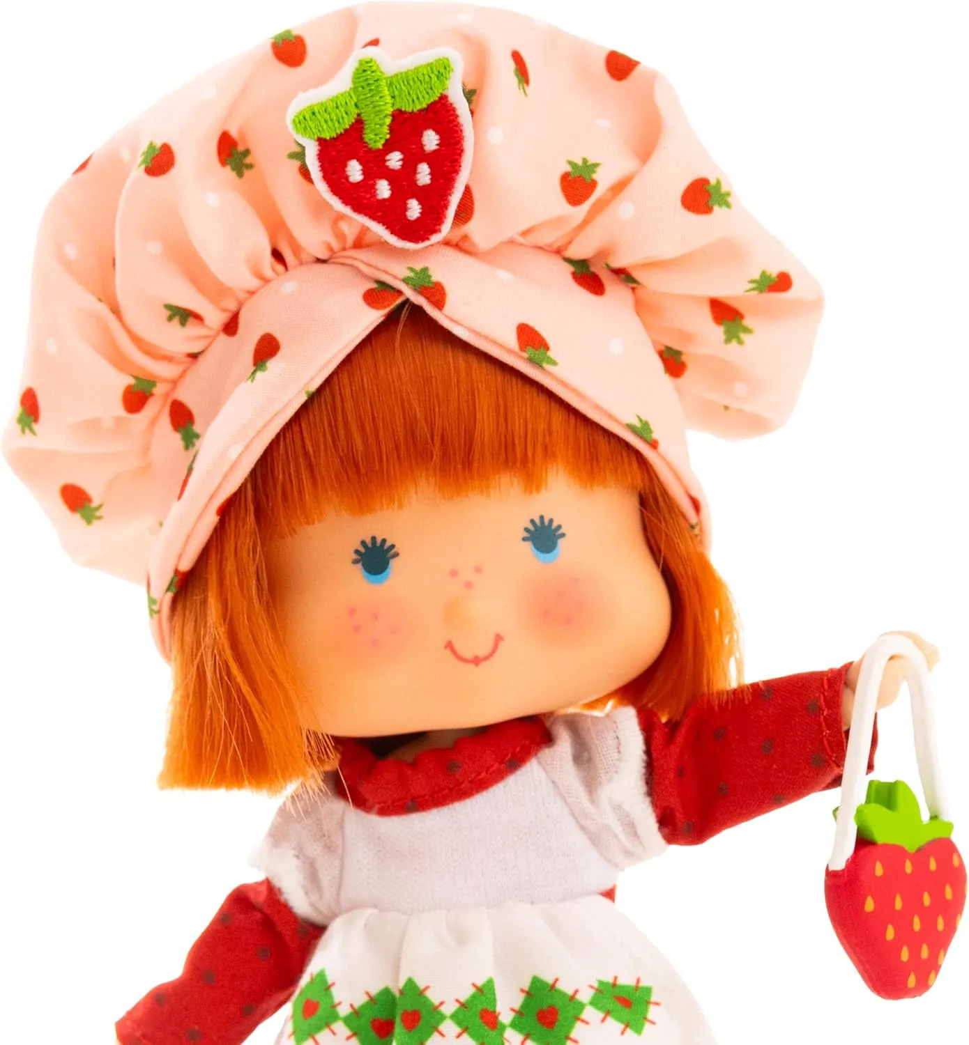 Strawberry Shortcake 'Limited Edition' Classic Version Strawberry Shortcake 5.5-inch Poseable Sweet Scented Fashion Doll with 4 Surprise Reveal Accessories