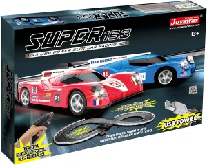 Super 153 USB Power Slot Car Racing Set