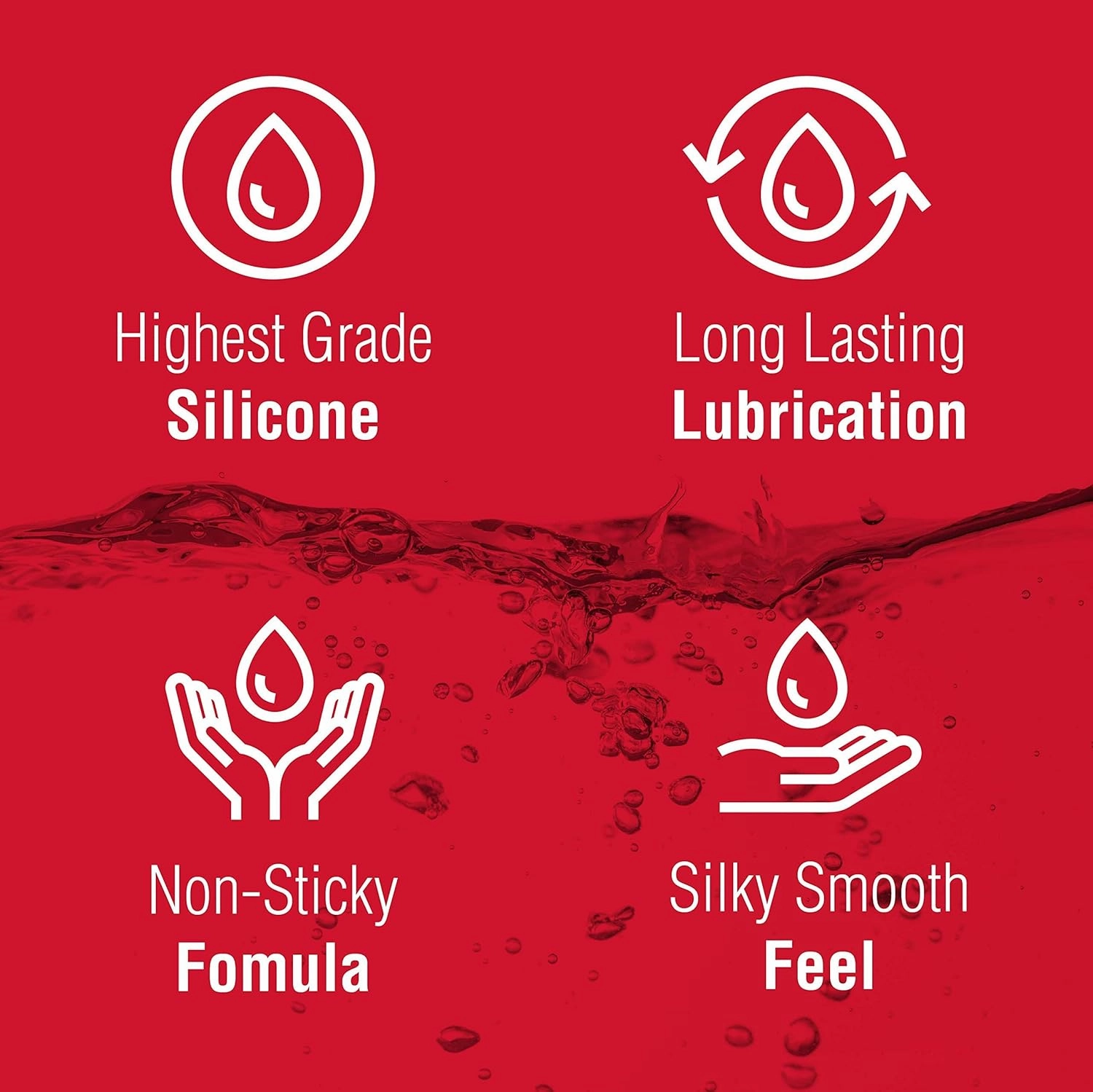 Swiss Navy Premium Silicone Based Lubricant, Gallon 128 Ounce Personal Lube Gel for Men Women & Couples, Condom & Latex Safe Hypoallergenic Unscented Zero Residue Lubrication, Works Underwater