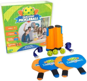 Tabletop Pickleball by Buffalo Games - Indoor Sport Game Play - Great for gamenight - Easy Setup - Ages 8 and up