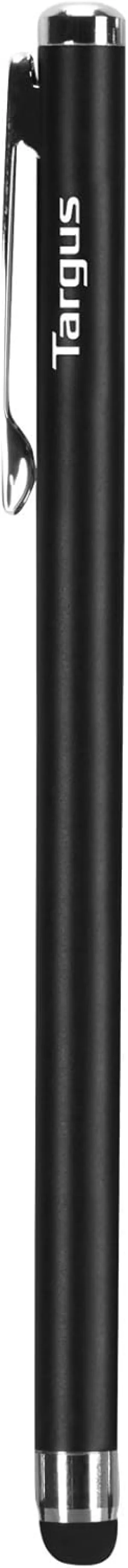 Targus Slim Stylus Pen for Tablets and Smartphones, Apple iPad, Samsung Galaxy and ALL Touchscreen devices with Slim Durable Rubber Tip, Black (AMM12US)