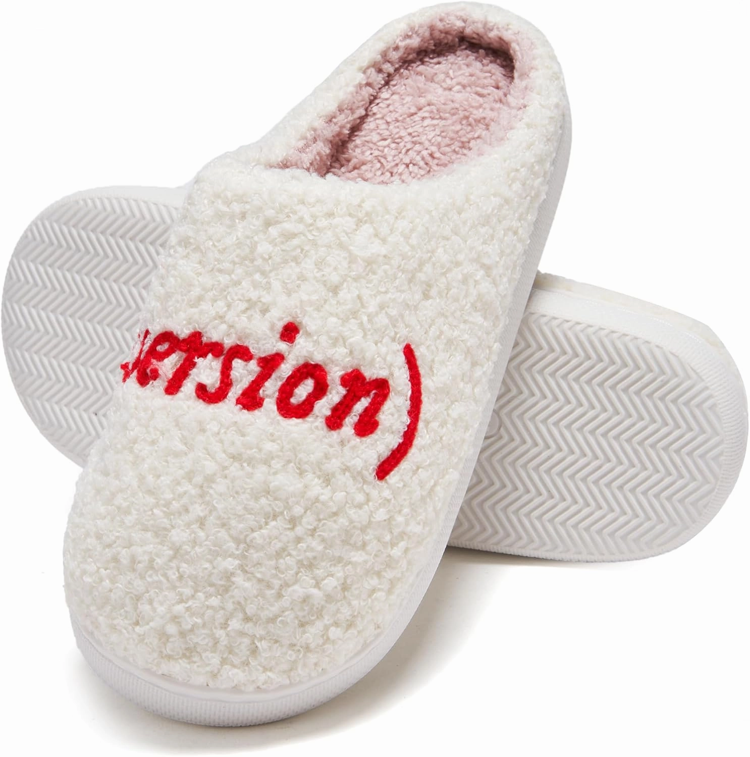 Taylor's Comfy Bedroom Slippers - Cute Ladies Cozy Fluffy Fuzzy House Slippers With Soft Memory Foam Insole